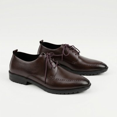 Aurora Men's Dark Chocolate Dress Shoe